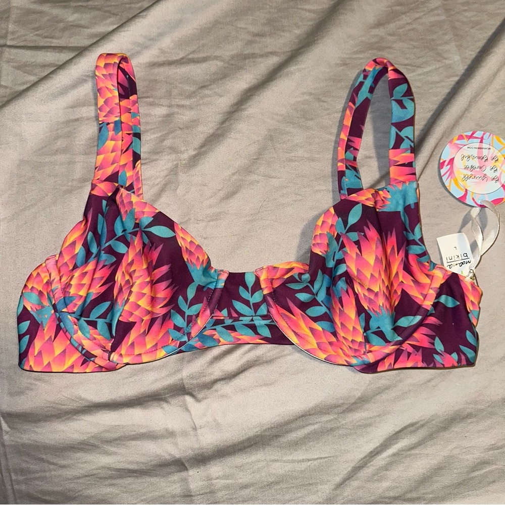 Moana Bikini Multicolor Swim Top